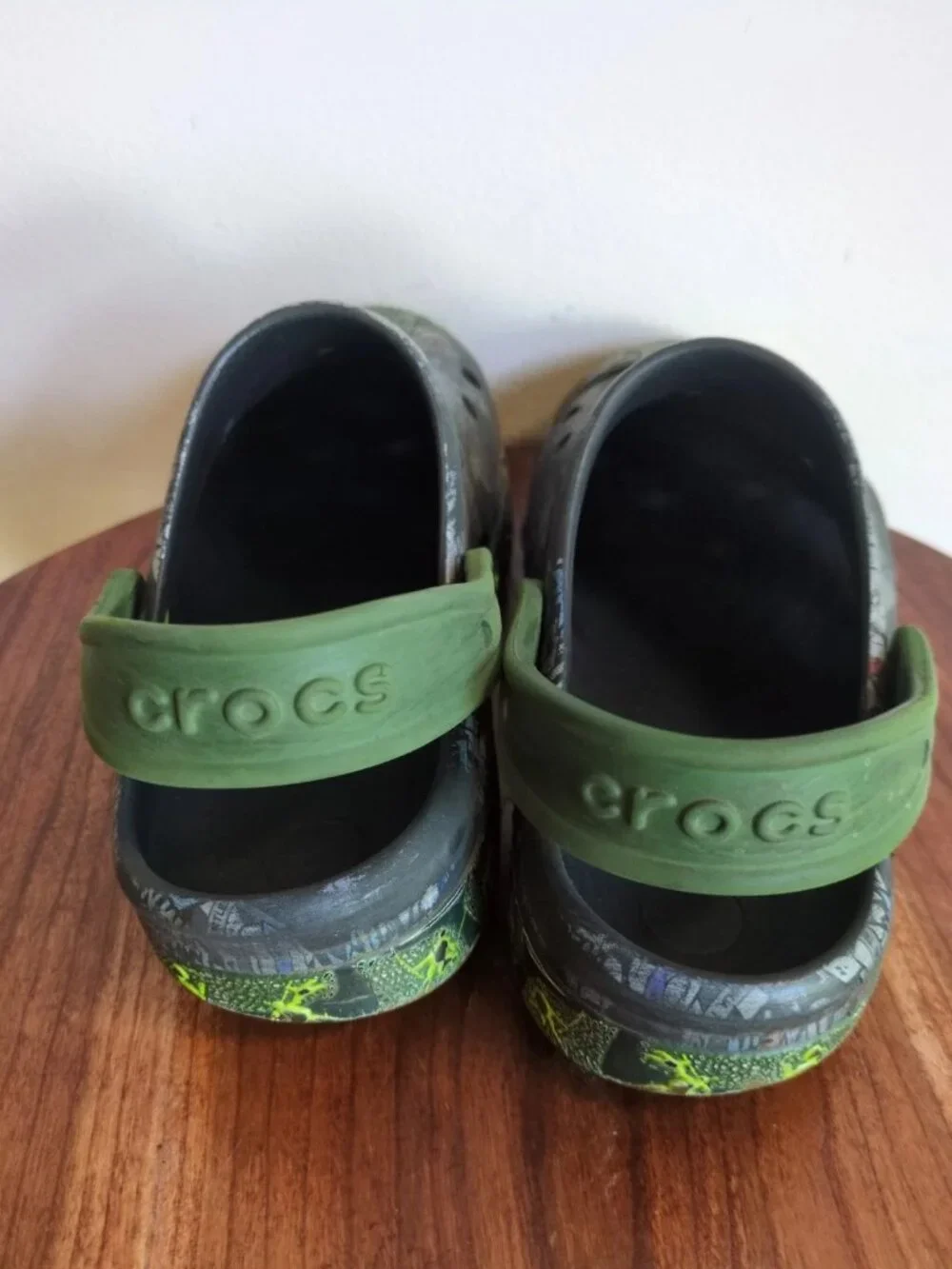 Crocs Teenage Mutant Ninja Turtle TMNT Clogs Sandals Youth Kids Size J3